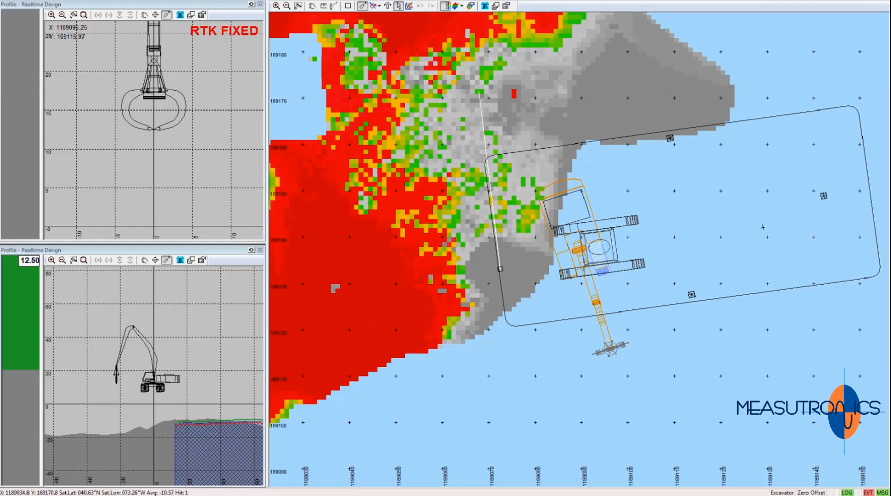 Survey Software With Seabed Coverage Map