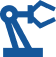 Industrial Robot Arm Icon